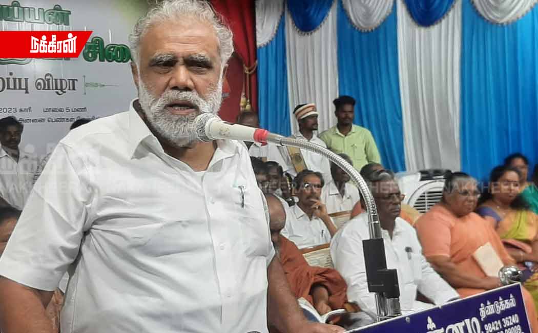 “In 2000 the artist did; Now the Chief Minister is doing it”- I. Periyasamy Perumitham