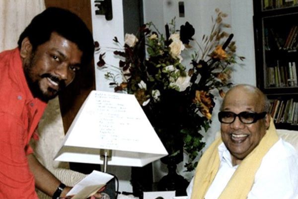 parthiban about kalaignar