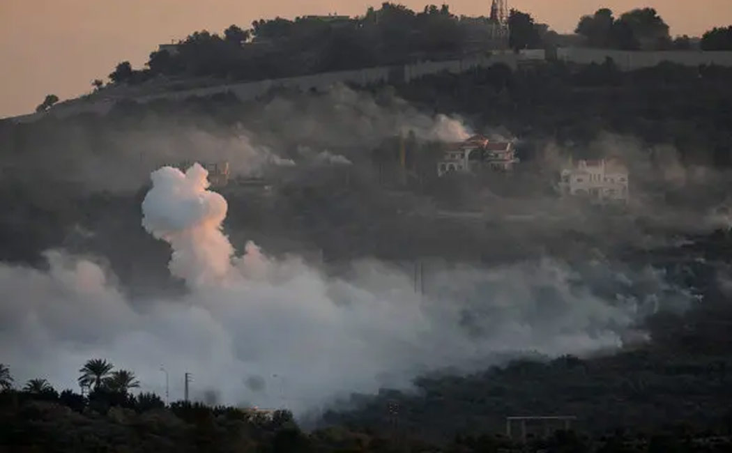 100,000 Israelis have been displaced along the Lebanese border
