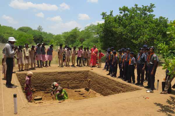 Palace construction discovery in Porpanaikottai excavation?