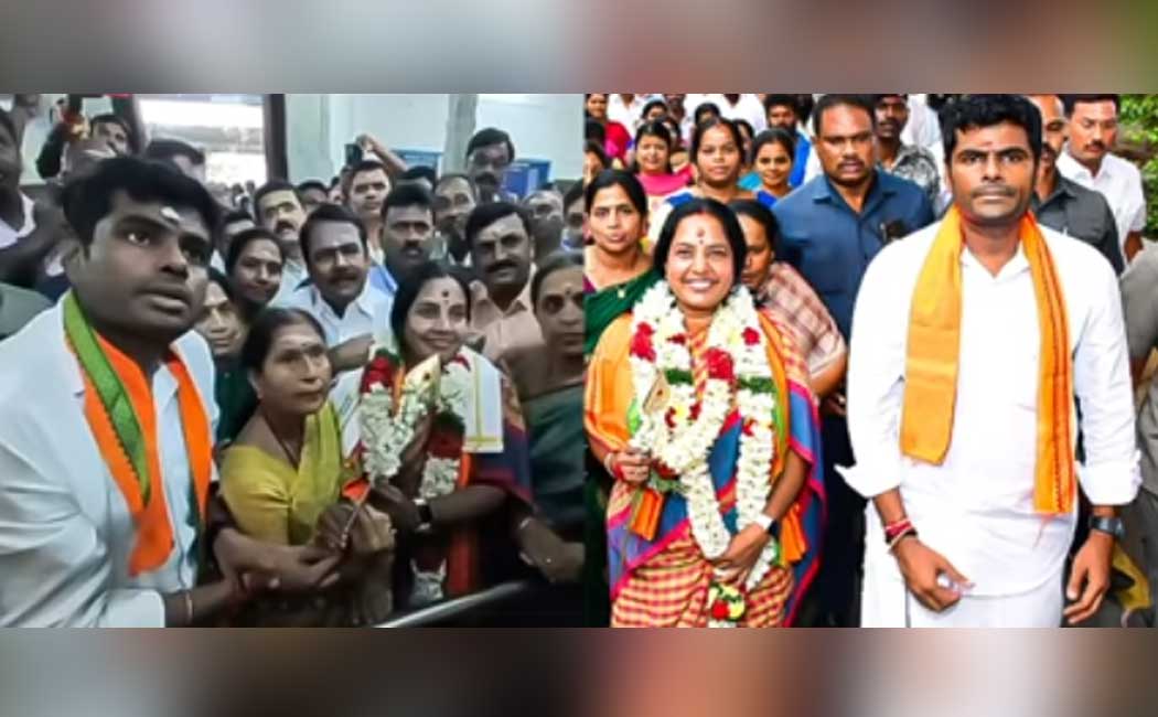 bjp Vanathi Srinivasan strategizing against Annamalai