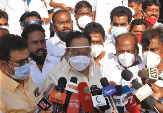 chennai anna arivalayam duraimurugan press meet