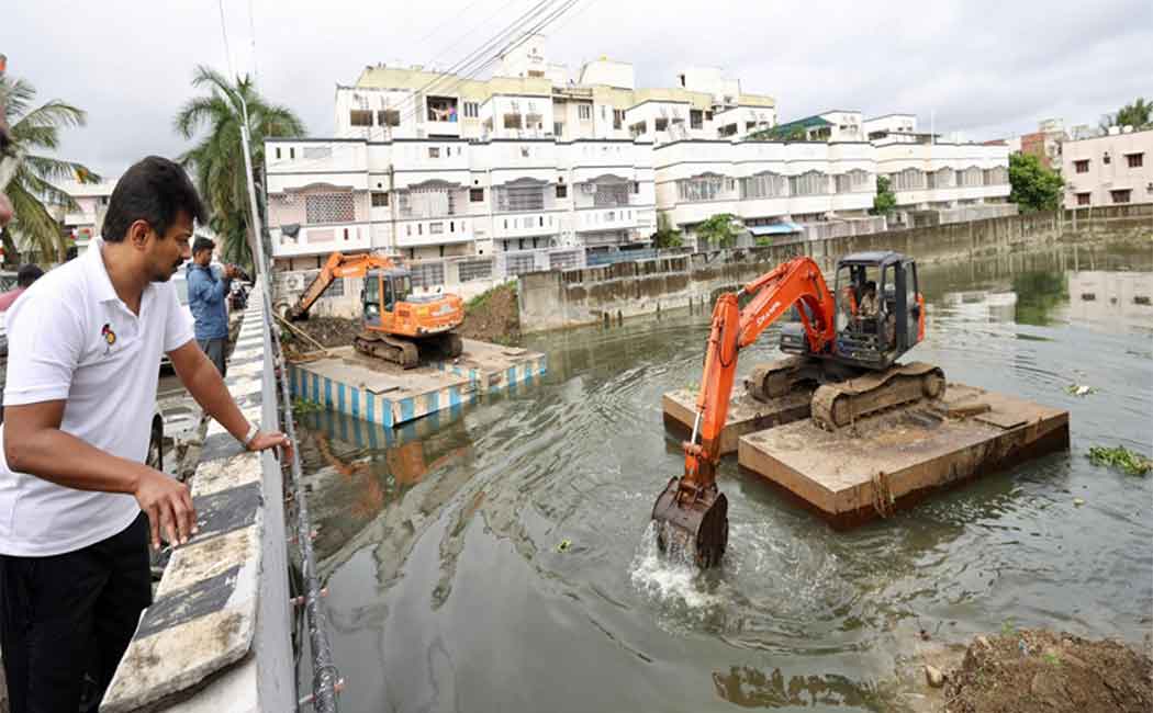 Dy CM Udayanidhi Stalin inspection for Rain flood rehabilitation works
