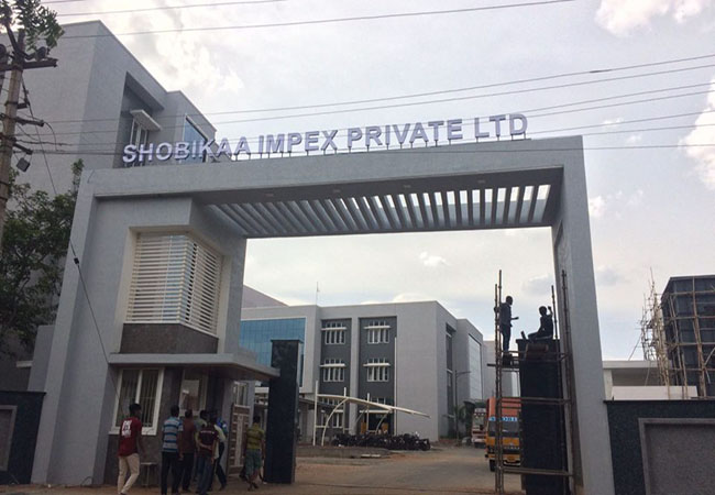 KARUR SHOBIKAA IMPEX PRIVATE COMPANY INCOME TAX OFFICERS RAID