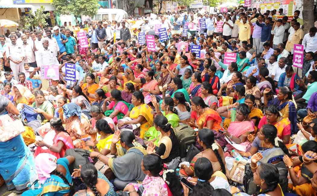 tamilnadu panchayat secretaries union related issues