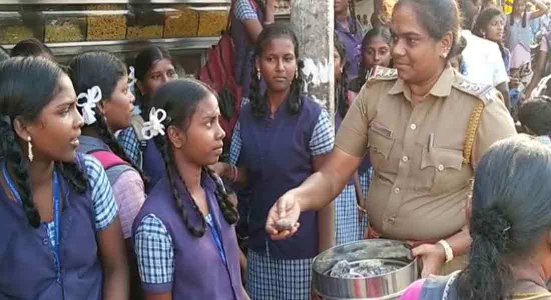 Guardsmen who are raising traditional food at the road safety festival
