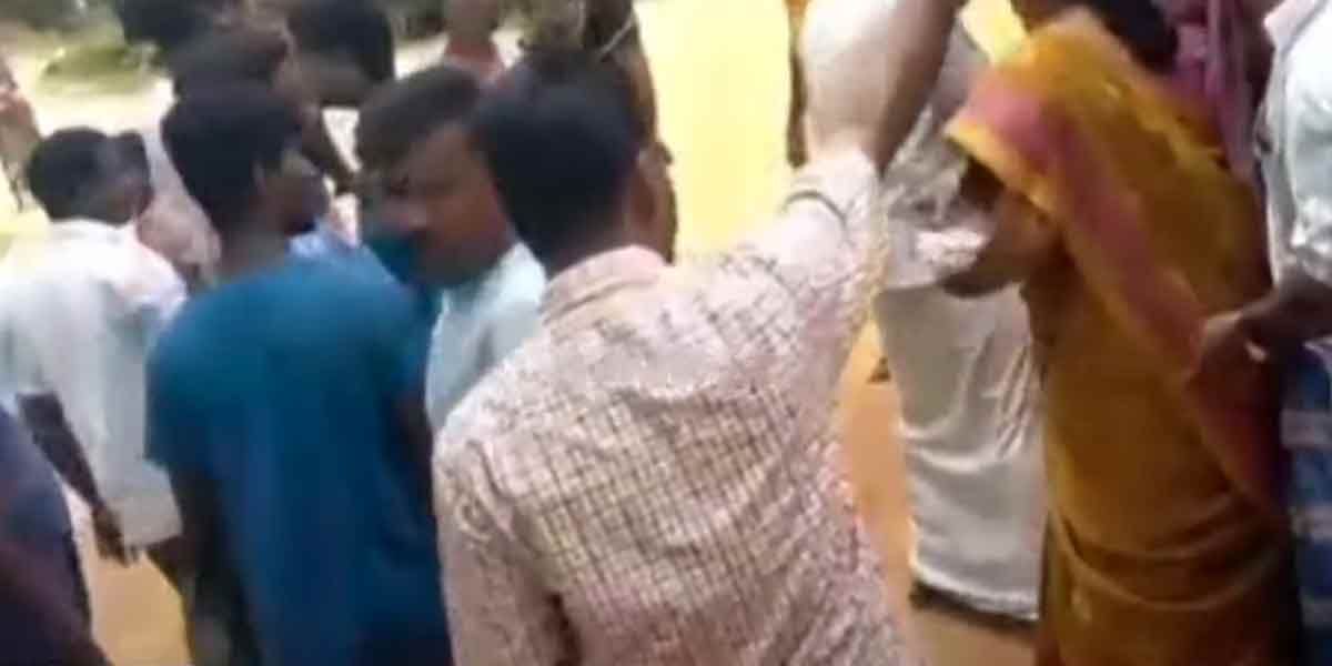 Clash in Gram Sabha meeting... Police investigation
