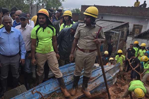 Landslide rescue operations intensify in Tiruvannamalai due to Cyclone fengal