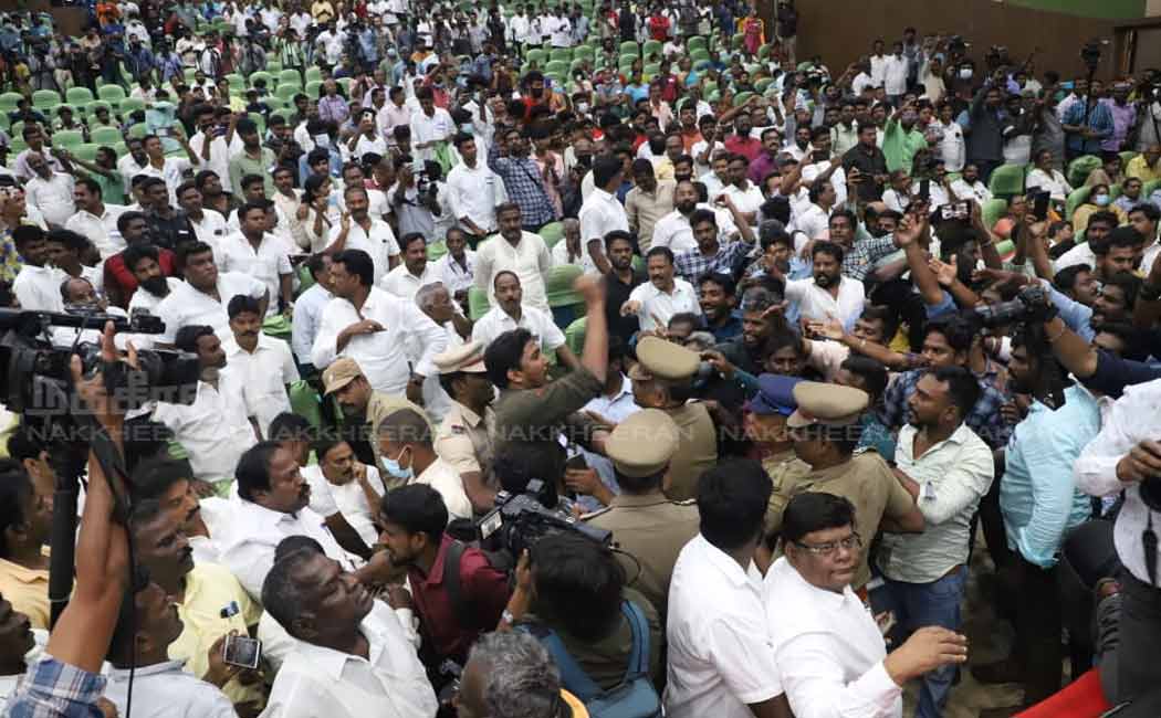 former tamilnadu chief minister kalaignar memorial related meeting