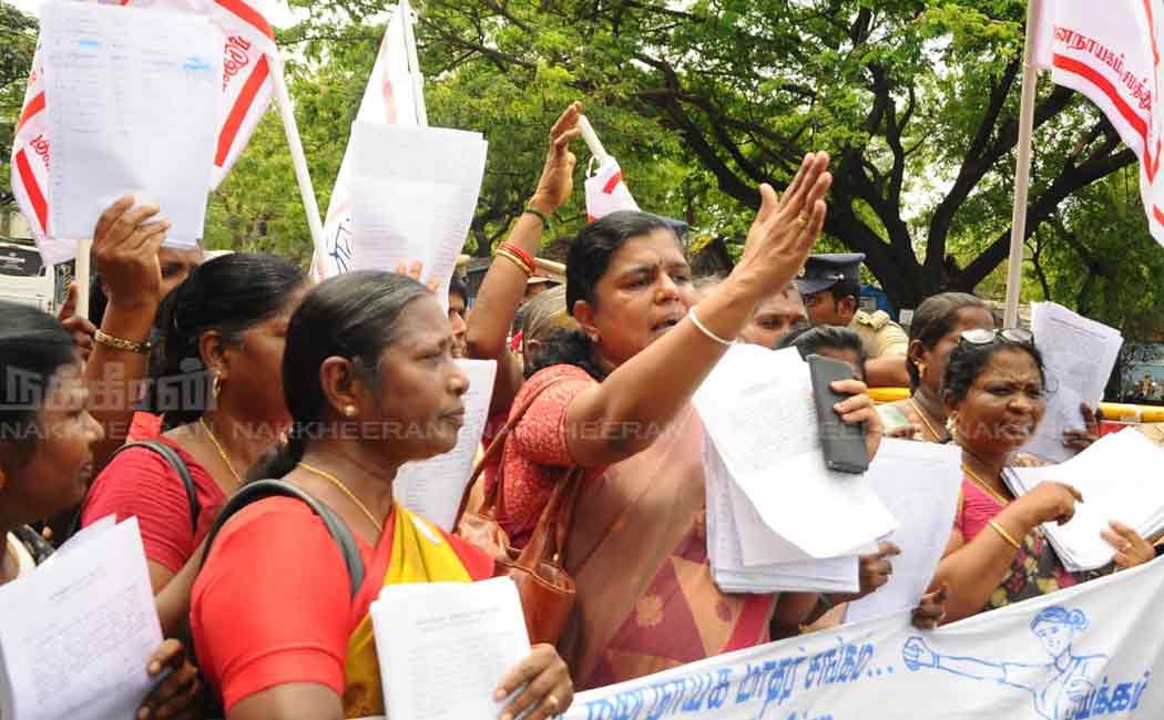 all india democratic womens association one lakh signature