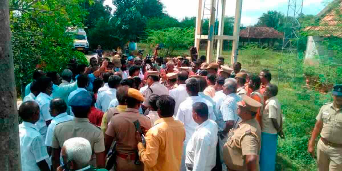 vengaivayal incident; Interim report filing