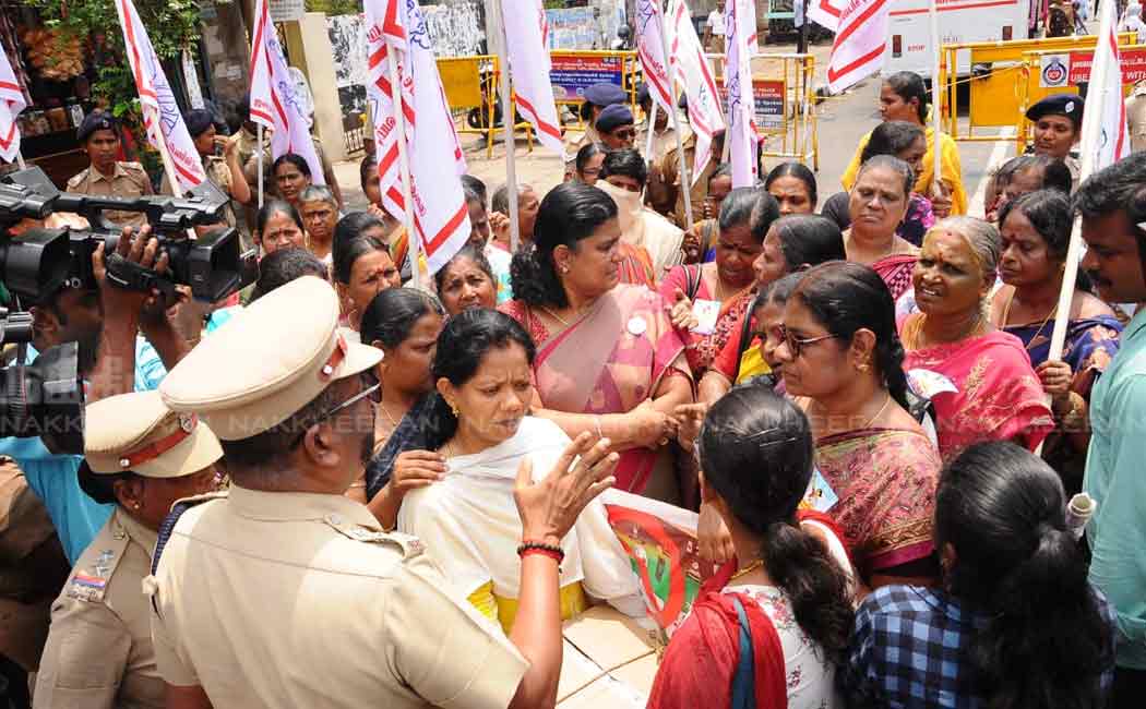 all india democratic womens association one lakh signature