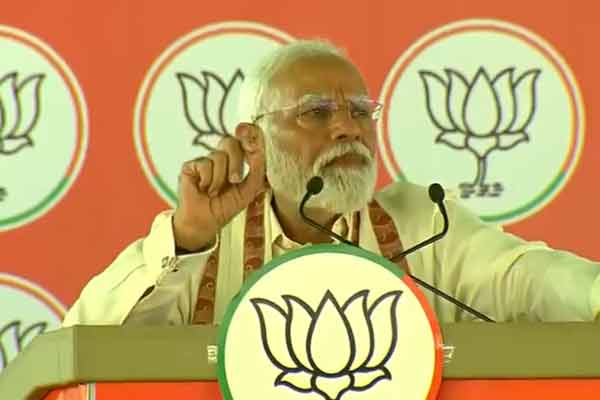 "BJP made a tribal woman the President." - Prime Minister Modi