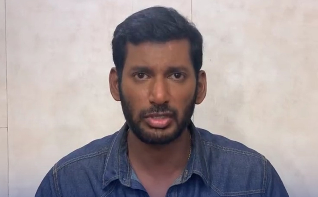 vishal mark antony censor board officer alleged money issue