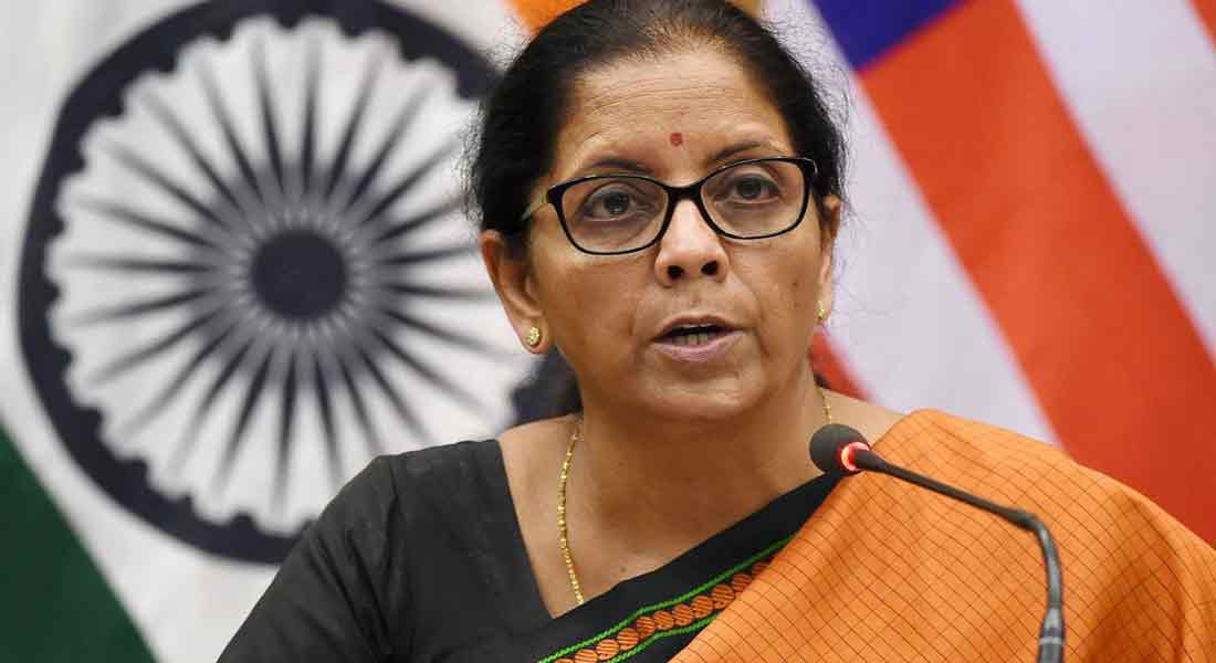 Nirmala Sitharaman announces