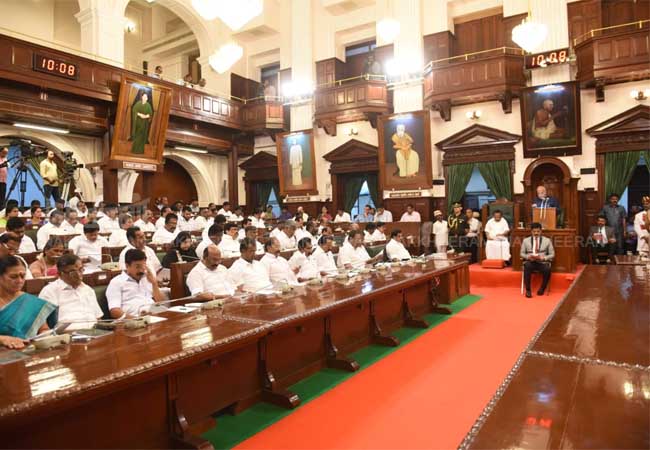 tamilnadu assembly meeting governor speech