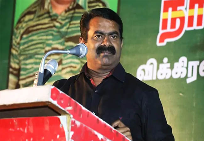 'Provide paid leave!' naam tamilar party seeman statement