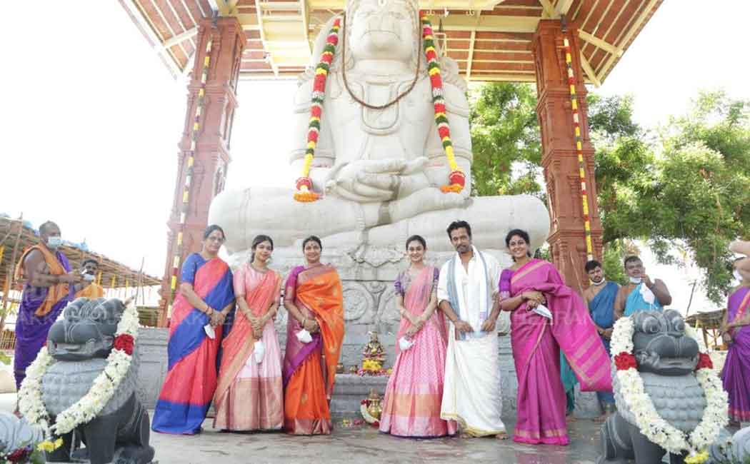 "Hers visit made us very happy" - Actor Arjun is proud