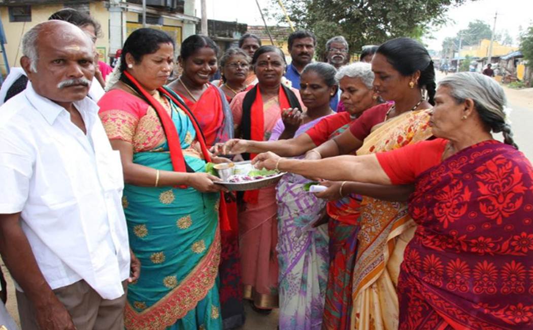 Local body election-Dindigul-Candidates-canvassed-Voters