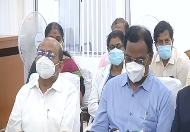 MUCORMYCOSIS TAMILNADU GOVERNMENT DOCTORS EXPERT TEAM PRESS MEET