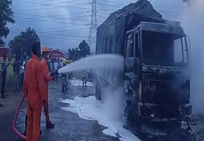 cuddalore district, neyveli nlc truck incident police investigation village peoples