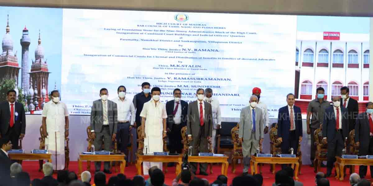 '' Tamils are the first to come for language '' - Supreme Court Judge NV Ramana!