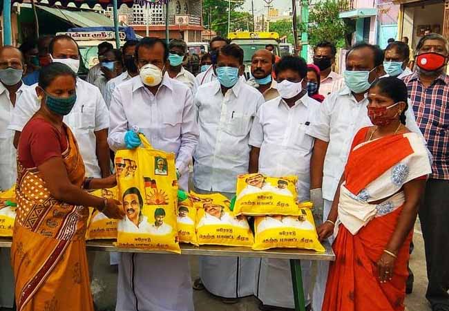 containment zones peoples erode district dmk party
