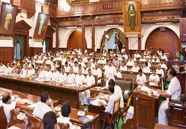 tn assembly dmk and congress announced