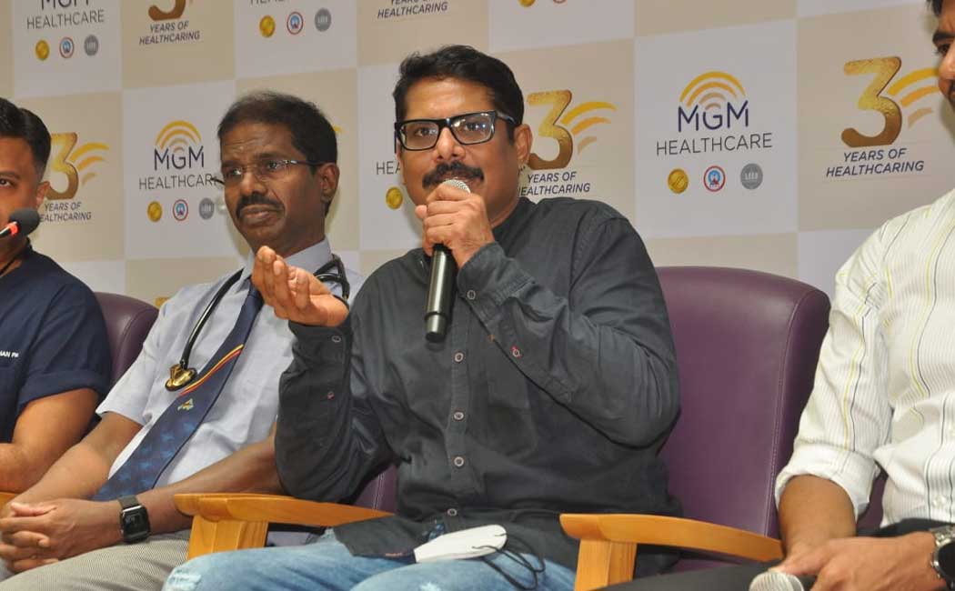manoj bharathiraja explained about his father bharathiraja health condition