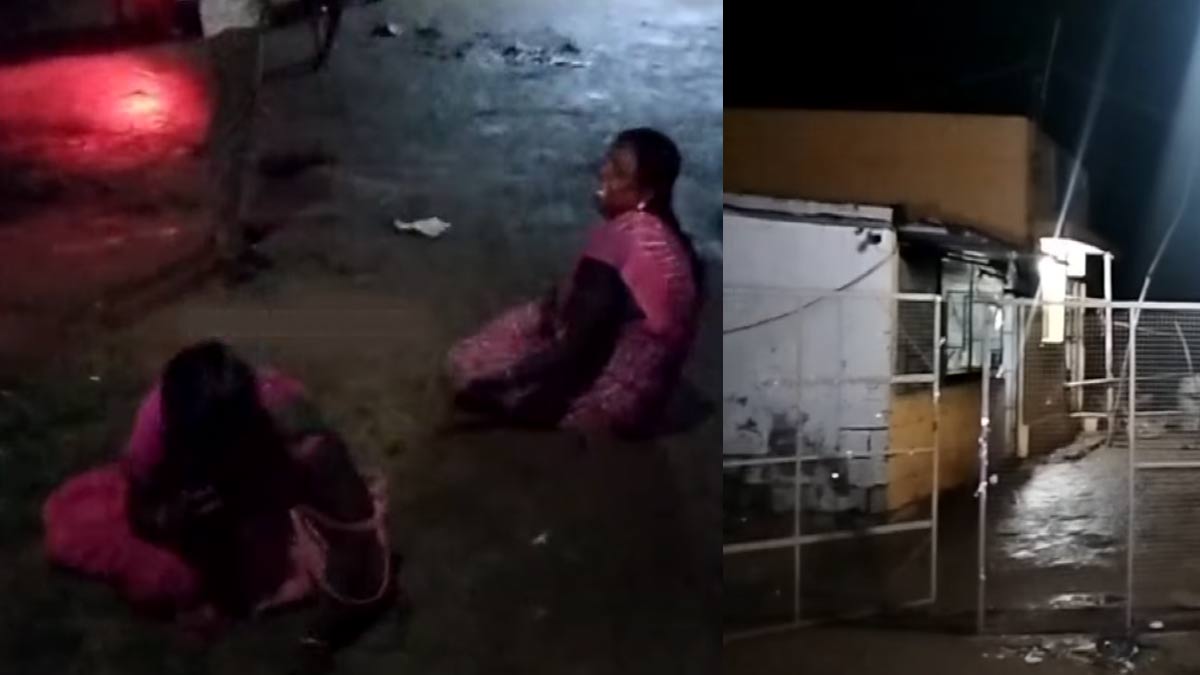 A assault staged at Tasmac's doorstep; Screaming women