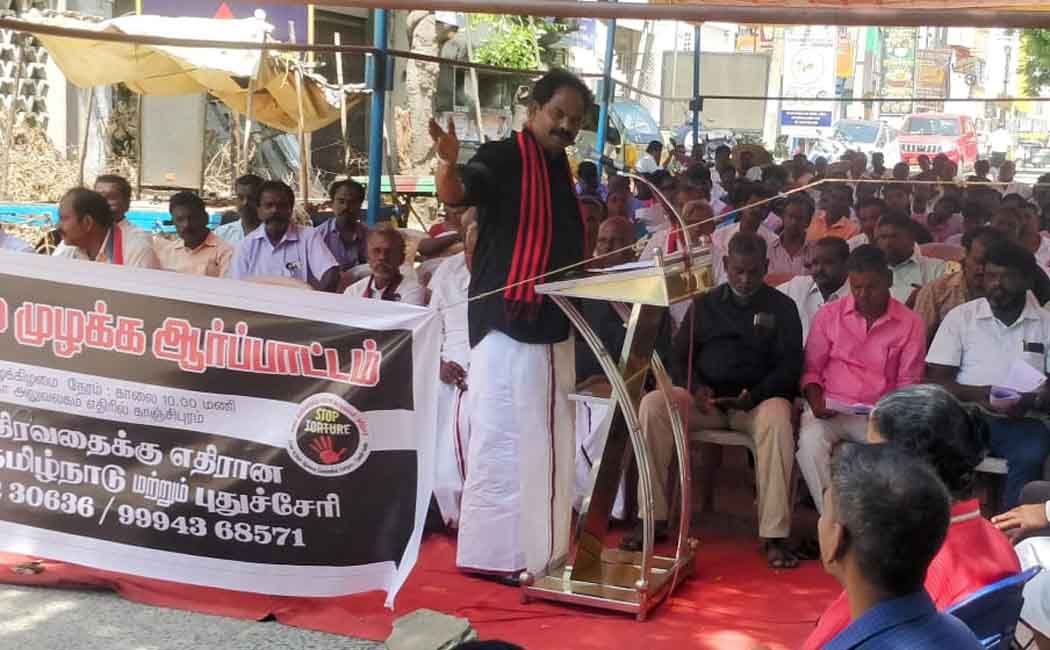 custodial torture; Mallai Sathya raised his voice for the victims!