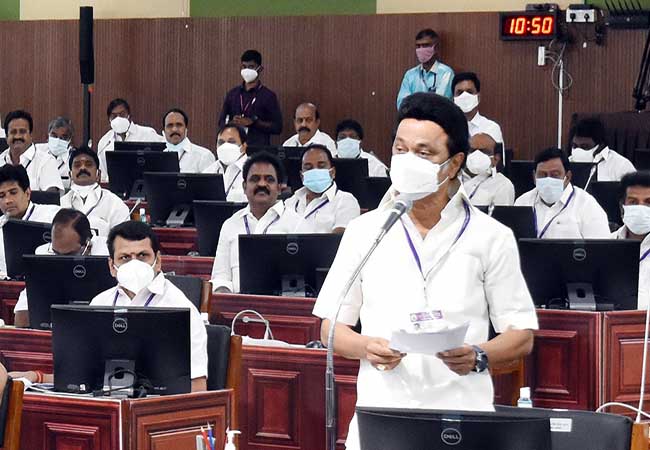 You are proud of Tamil Nadu! - Chief Minister MK Stalin. PMK GK MANI