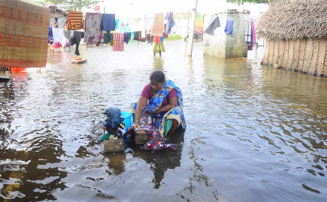 flood in street