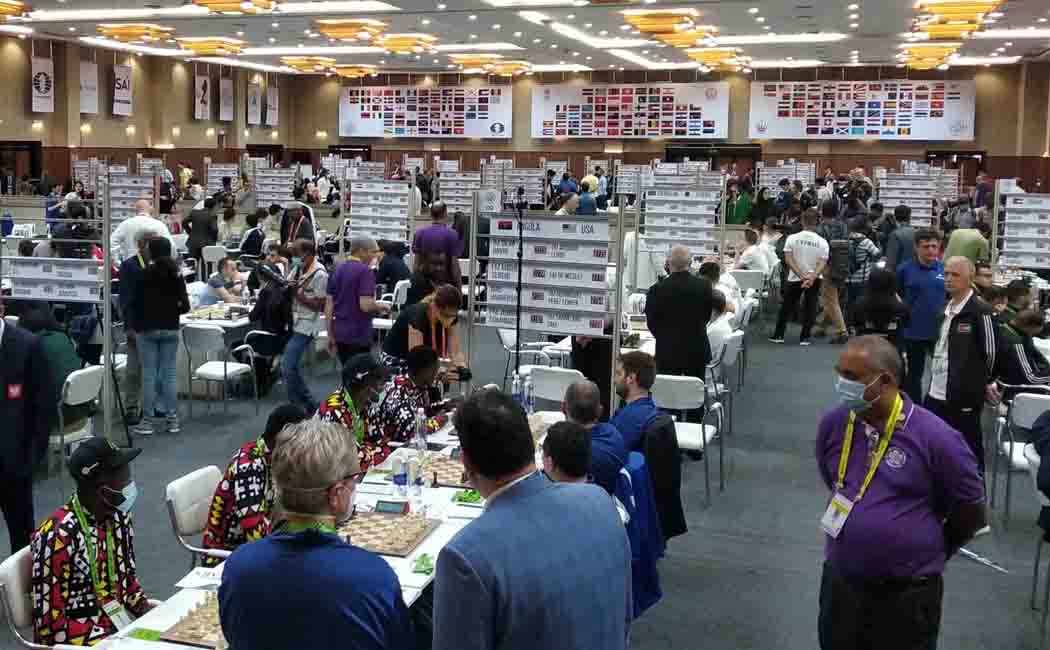 44th Chess Olympiad- India in first place!