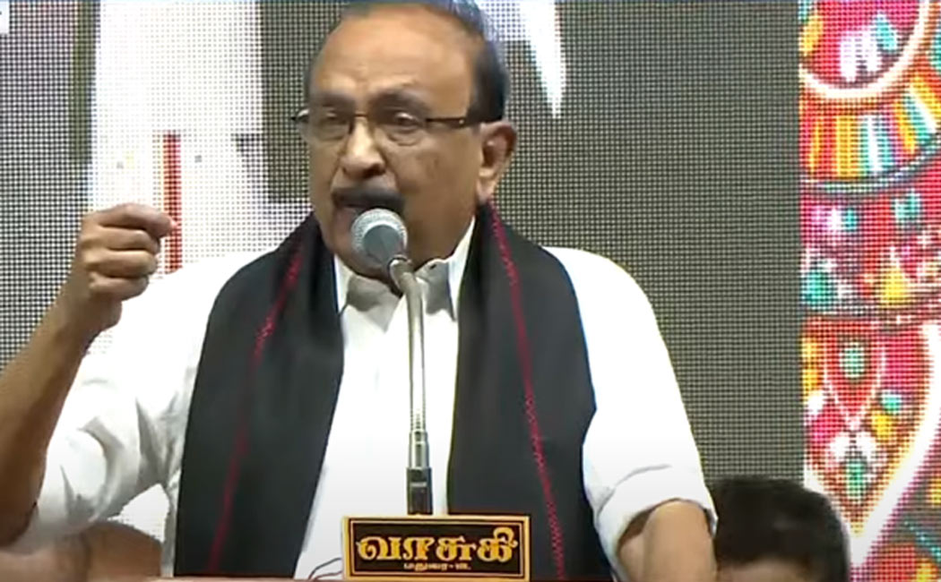 “Durai Vaiko did not join politics for office” - Vaiko