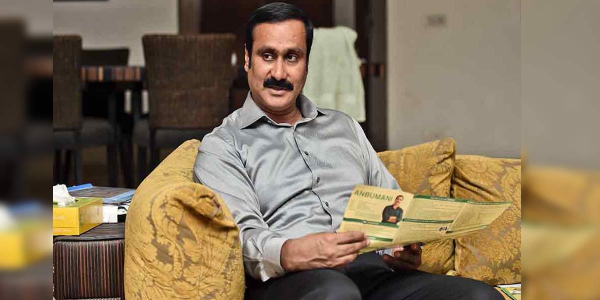ANBUMANI RAMADOSS STATEMENT