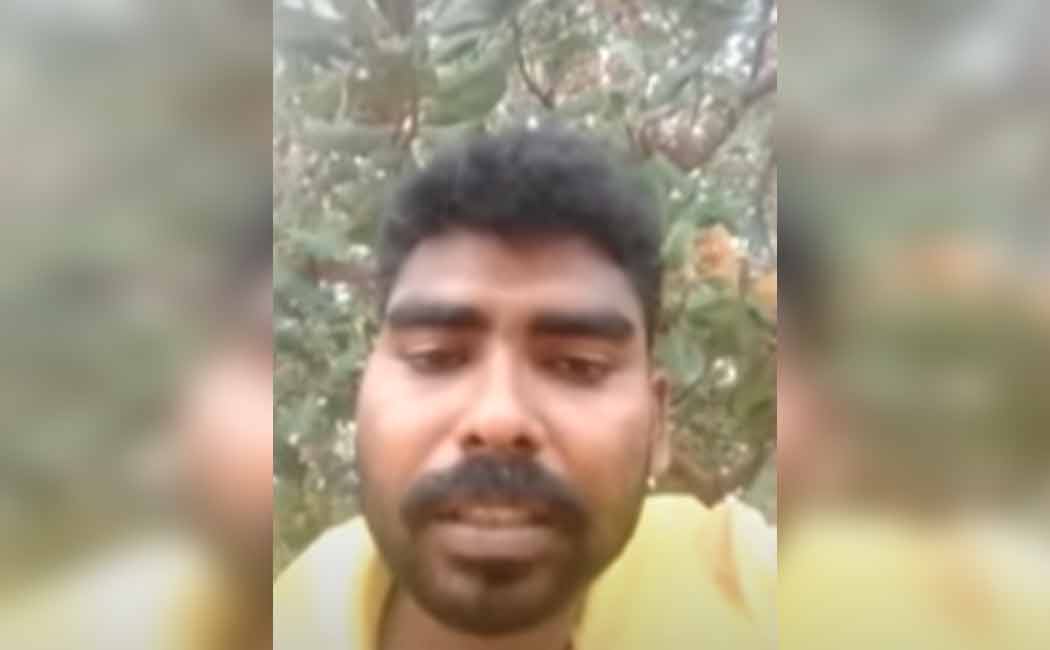 "I will leave you.. I have made it difficult" - a video posted by husband to his wife