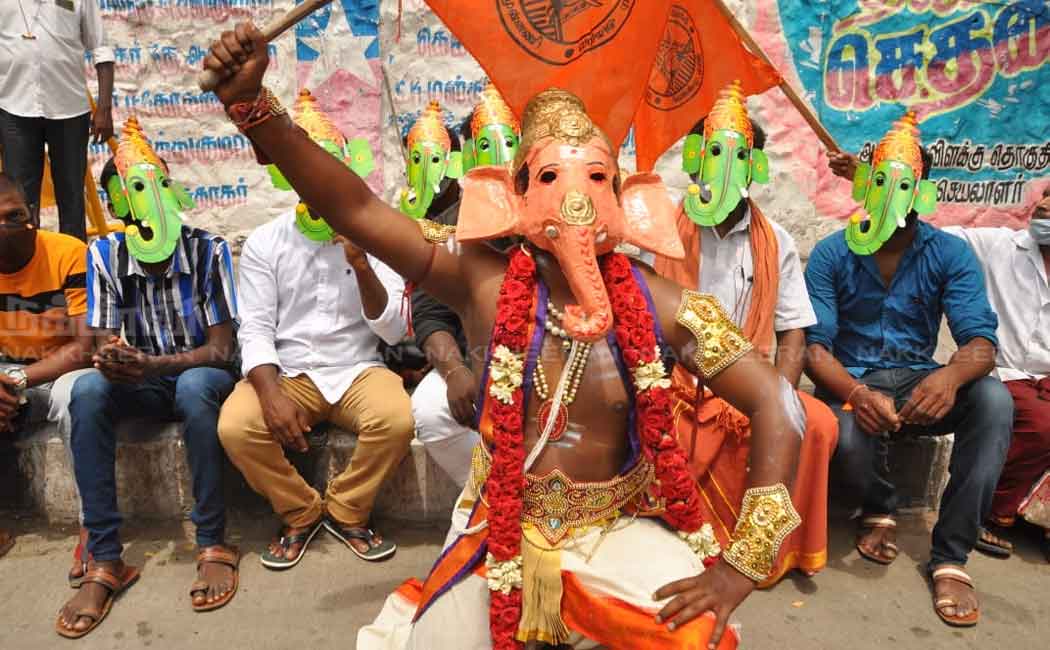 Hindus organizations involved in hunger strike