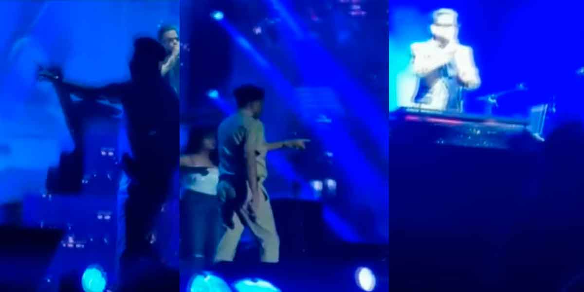 Police officer stopped AR Rakhuman who was singing on stage; fans condemned