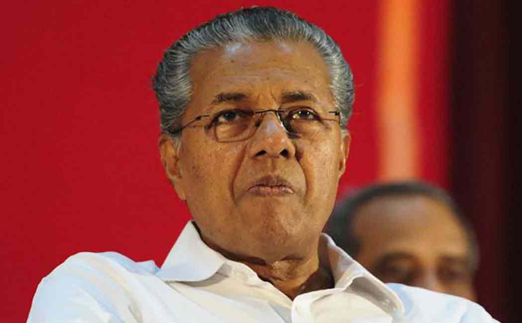 pinarayi tweet about kerala rain