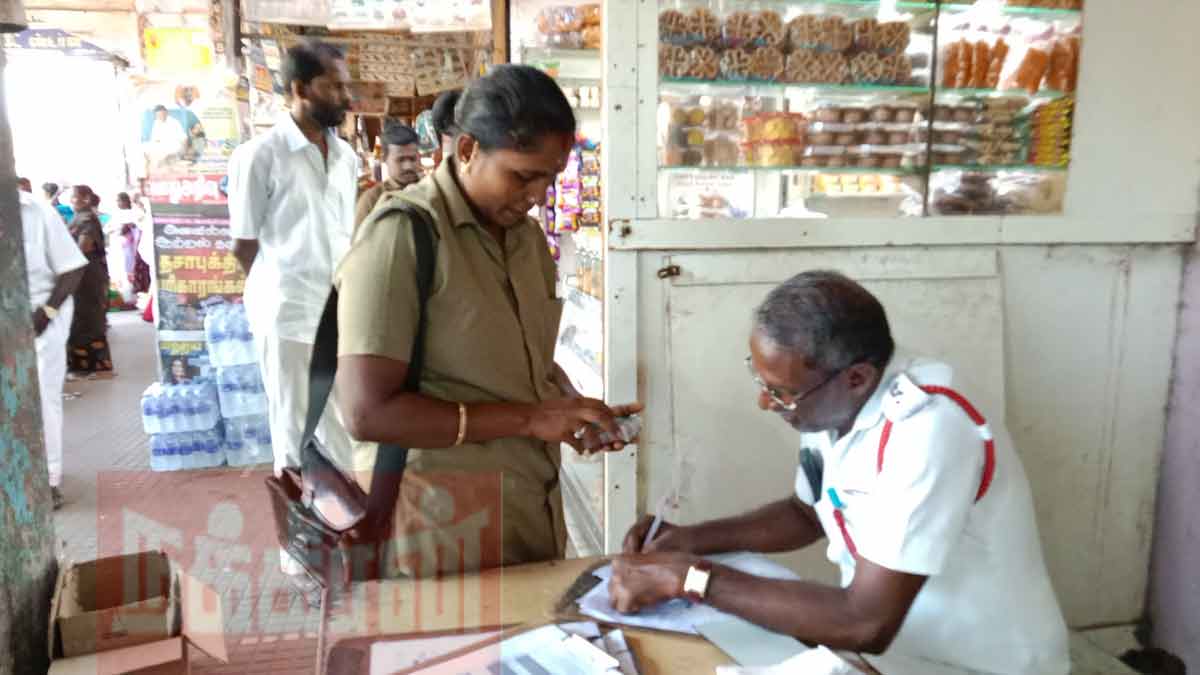 First woman conductor in Pudukottai district