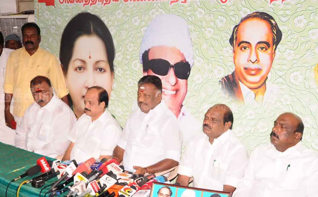 admk panneerselvam announced erode by election candidate
