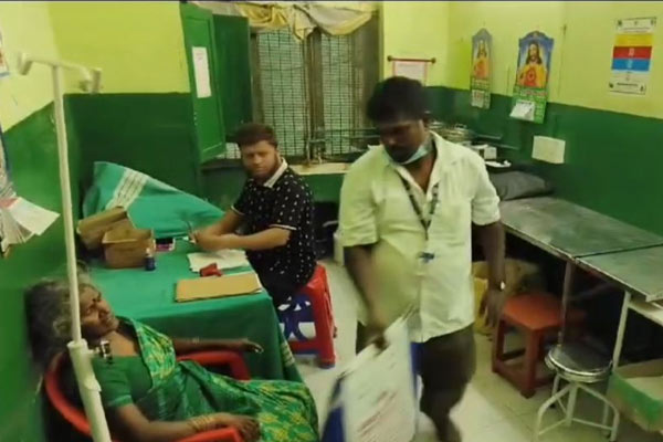 A woman who hides the body of a stillborn child in a bag in ranipettai