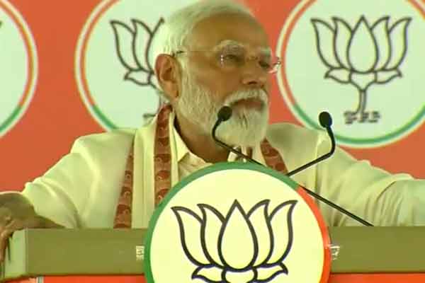 "BJP made a tribal woman the President." - Prime Minister Modi
