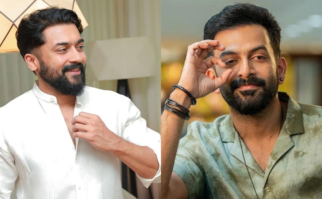 Prithviraj directing suriya for a new biopic movie