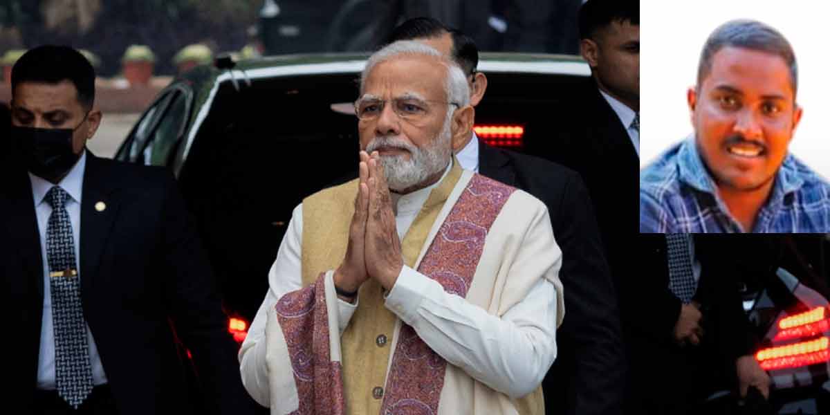 Defamation of Prime Minister in e-mail; Shocked at the investigation of the arrested youth in Thanjavur
