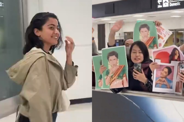 Rashmika Mandanna gets warm welcome in Tokyo