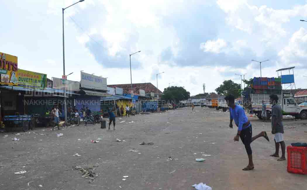 CMBT Market in sunday lockdown