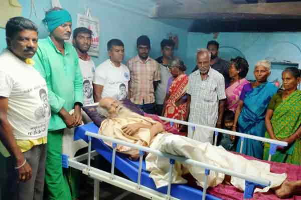 Ariyalur 'maram karuppaiya' got help from trust