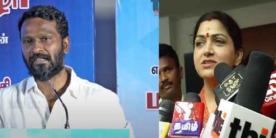 'You have to change your perspective' - Khushbu on Vetrimaaran's comment